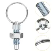 2 Pcs Position Pin Spring Pull Knob Spring-loaded Plunger Locking Hitch
