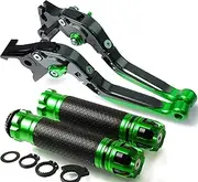 Handlebar Kits Motorcycle Accessories Handlebar Hand Grips Adjustable Brake Clutch Levers for kawasakis Ninja 300 NINJA300 2013 2014 2015 2016 (Color : B Style)
