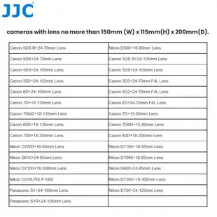 JJC 單眼相機收納包 尼康D7200 D7100 D750 D600 D500 佳能70D 5D 6D 7D系列等適用