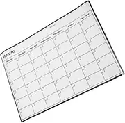 Angoily Magnetic Dry Erase Monthly Planner Whiteboard Magnetic Fridge Calendar for Home Office and School Convenient Schedule Message Board for Easy Organization