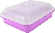 UPKOCH Garden Sprouter Tray with Lid Durable Plant Germination Tray for Easy Seedling Growth Moisture Controlled Nursery Pot for Home Vegetable Gardening Options