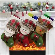 Giant Felt Christmas Stockings - Santa, Snowman & Reindeer Designs