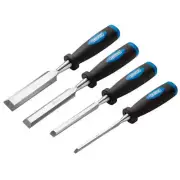 Draper Tools Bevel Edge Wood Chisel Set, 4 Pce