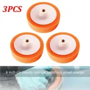 New Useful Orange Polishing Sponge Heads Roundness Buffing Sponge Heads