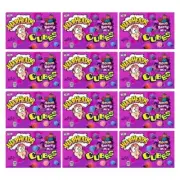 12 X Warheads Sour Berry Mix Gummy Cubes 3.5 oz Candy Gummies