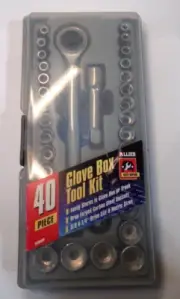 Allied 40 piece GLOVE BOX TOOL KIT New Old Stock SEALED dated 1999