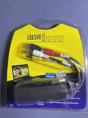 USB 2.0 Audio TV Video VHS to DVD VCR PC DVR HDD Converter Adapter Capture Card