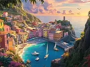 Yunlus Jigsaw Puzzles for Adults 1000 Pieces Impossible Hard Difficult Challenging Puzzles for Adults Coastal Serenity Harbo Jigsaw Puzzle 1000 Pieces Nature 1000pc Puzzle 28 x 20 inch﻿