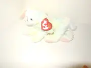 2001 TY Beanie Baby Babies Cottonball Bunny Rabbit Tags Plush Stuffed Animal 3+