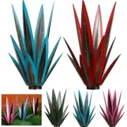Metal Art Tequila Rustic Sculpture 12leaves Garden Yard Sculpture Home Decor DIY