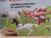 SUNSHINE RANCH HORSE CREATE YOUR OWN PAINTING STABLEMATES KIT CRAFT