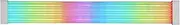 MARS GAMING MCA-16X, ARGB Sleeve for 16PIN (8+8) PCIe Power Cable for Graphics Card, Ultra Bright LEDs, Synchronised ARGB Illumination, Silicone Cable with Side Strip Light