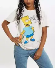 Vintage 1989 Bart Simpson Tee XS
