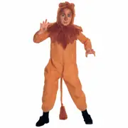 Cowardly Lion The Wizard of Oz Licensed Story Book Week Child Boys Costume