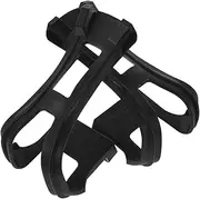 TOGEVAL 1pair Replaceable Bike Toe Cage Clips for Indoor and Outdoor Cycling Foot Straps Flexible Design for Comfort Material for Gym Accessories