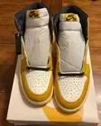 Nike Air Jordan 1 Retro OG High Yellow Ochre Black Sail Size 11 New In Box