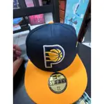 印地安納溜馬 PACERS NEW ERA NBA全封式 59FIFTY 復古LOGO棒球帽