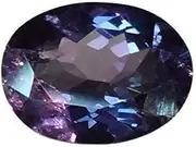 [Queenslands] 5.5 Ratti Color Changing Alexandrite Stone Lab Created Synthetic Loose Gemstone AAA Quality Excellent Shinning Stone, Crystal, Alexandrite, Crystal, Alexandrite