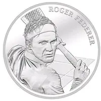 在飛比找蝦皮購物優惠-現貨 羅傑 費德勒 Roger Federer 紀念幣 硬幣