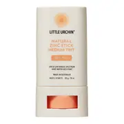 Little Urchin Natural Zinc Stick SPF 50+ - Medium Tint | Flora & Fauna AU