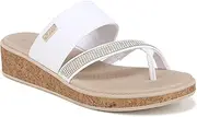 [Bzees] Women's Bora Bright Machine Washable Comfort Wedge Sandal Flip-Flop