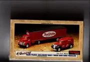 Ertl B426 1/43ed Scale Chevy 1938 Panel & 1950 Chevy Tractor/Trailer. SEALED