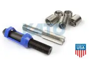 1 1/8-12 Thread Repair Kit Perma-Coil 3208-F18 (5 Insert) Helicoil 5528-18