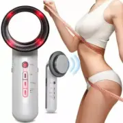 3In1 Ultrasonic Fat Cavitation Machine Cellulite Remover Massager Face Slimming~