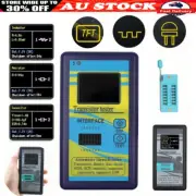 LCD M328 Transistor Tester Capacitance Meter LCR ESR TFT Automatic Checker Tool