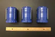 Flashlight CL10 LED Camping Lantern Blue EMERGENCY Outdoor Battery Powered 3Pack