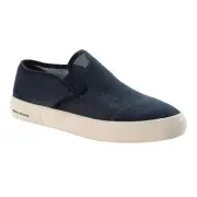Sun + Stone Men's Lyle Mesh Slip On Sneakers Navy Size 10 1/2