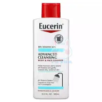 在飛比找Yahoo!奇摩拍賣優惠-【Eucerin 伊思妮】高級清潔沐浴乳(16.9oz/50