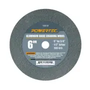 POWERTEC Bench Grinder Wheel 6 Inch 100 Grit, Aluminum Oxide Grinding Wheel for