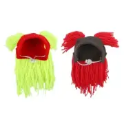 Small Dog Plush Cap for Halloween Cosplay Costume Cat Hat Poseable Hat Headwear