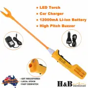 Powerful Rechargeable Stock prod Cattle prodder Flexi Shaft 8000V 93cm Led Torch