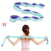 Yoga Elastic Pull Bands Belt Ballet Stretching Strap Loop Resistance Fitness Gym