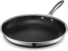 HexClad Hybrid Nonstick Frying Pan, 30 cm, Stay-Cool Handle, Dishwasher and AU..