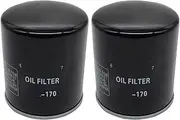 Oil Filter for FXRS-SP LOW RIDER SPORT 1989-1993 FXLR LOW RIDER CUSTOM ANNV 1993 FXRS LOW RIDER 1987-1994(2 PC)