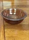 VINTAGE PYREX SET OF 2 VISIONS #323 1.5 LITER MIXING BOWLS. NEW, NEVER USED.