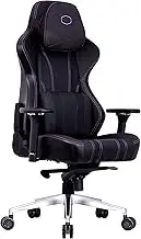Caliber X2 Gaming Chair Black, Ultra Comfortable Memory Foam Head and Lumbar Pillows, Increased Size&Ergonomic, Seat Thickness 11.5cm, Unibody Cold Mold Foam