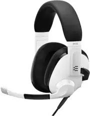 ✅ EPOS H3 Closed Acoustic Gaming Headset,Noise Cancelling Microphone,Black/White