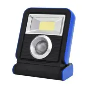 2X(1 Piece Solar USB Charging Detection LED Outdoor Floodlight (+Black) D9C6)