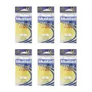 6x Mustad Bait Rigs 2 x 3 Hook Bait Catcher Rigs