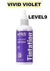KISS TINTATION Semi-Permanent Hair Color 5 fl oz VIVID VIOLET T340 Level: 9
