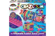 Cra-Z-Art Kids Children Ultimate Rainbow Rubber Band Loom Craft Kit Assorted 8y+