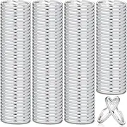 [beiqilian] 100Pcs Keychain Keychain Making Supplies Key Chain Key Chain for Crafts Key Car Key (35mm)