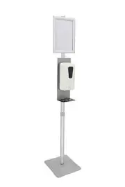 Portable Hand Sanitizer Foor Stand Soap Dispenser Cleaner Auto HandFree No-touch
