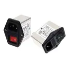 Small Size 3A CW2BT CW2CT IEC Socket Type Power Filter with Light Safety Switch