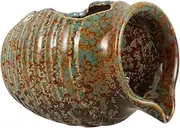 Landscape Waterfall Jar Ceramic Fountain Pot Outdoor Pond Decor for Courtyard Garden