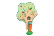 Oribel Vertiplay Wall Toy: Busy Woodpecker Knocker Activity Toys